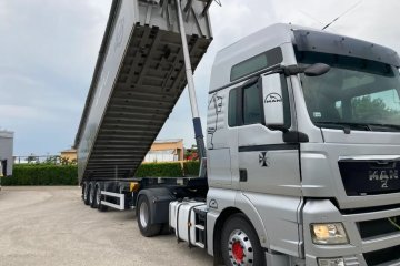 Wynajem naczepa wywrotka 55 METRÓW* Dzierżawa naczepa wywrotka 55m