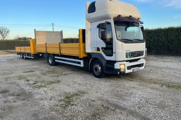 * Volvo FL280 zabudowa burtowa z windą załadunkową * Zadbane