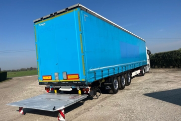 Wynajem naczepa z windą *FIRANKA Z WINDĄ Dzierżawa z wykupem