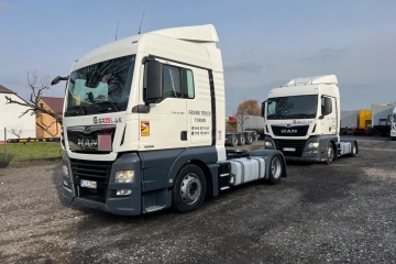 Wynajem MAN TGX 460 * EURO 6 *Low deck * Dzierżawa MAN TGX EURO 6
