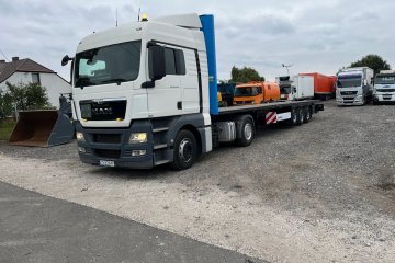 TGX 440 * Wynajem MAN TGX z hydrauliką *Dzierżawa MAN TGX z hydrauliką